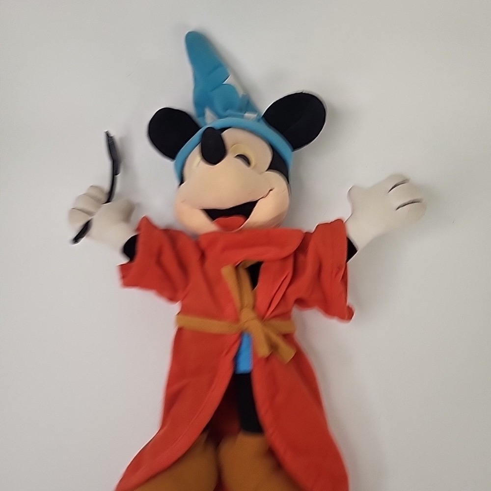 Mickey Mouse Fantasia Sorcerer's Apprentice Plush Stuffed Toy Doll Playskool